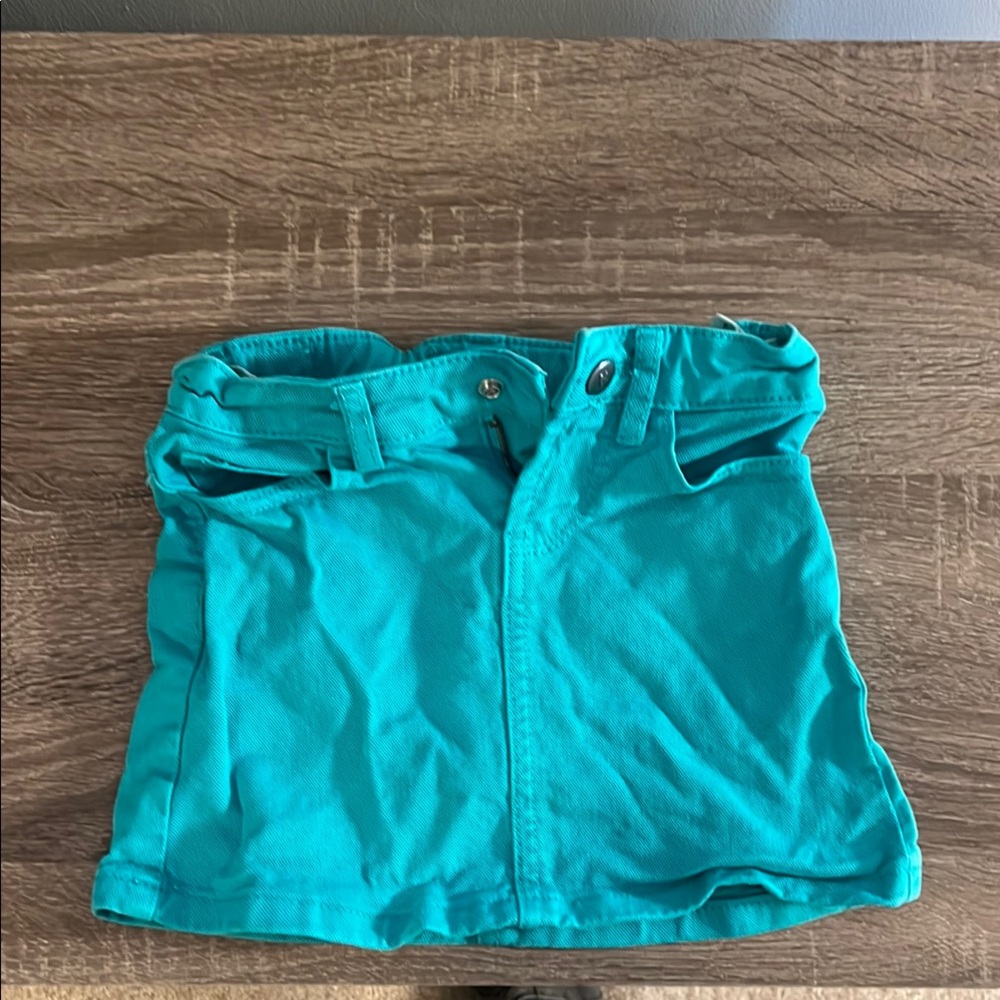Teal Kids Skirt